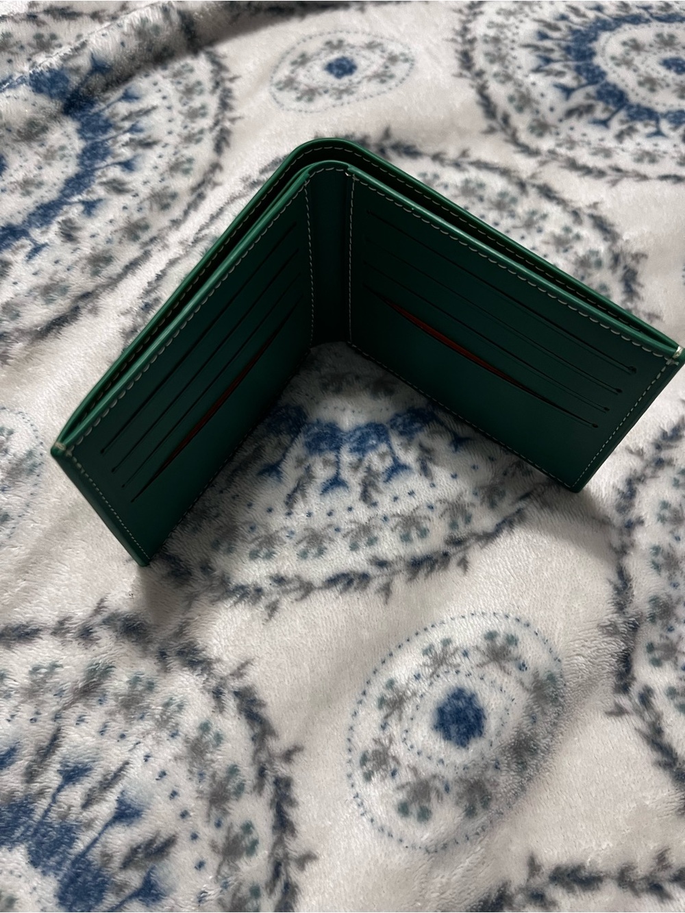 Goyard wallet green